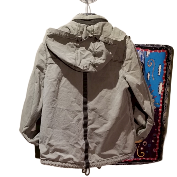 GARAGE Wmns Khaki Cargo Jacket (Size XS) - Picture 2 of 15